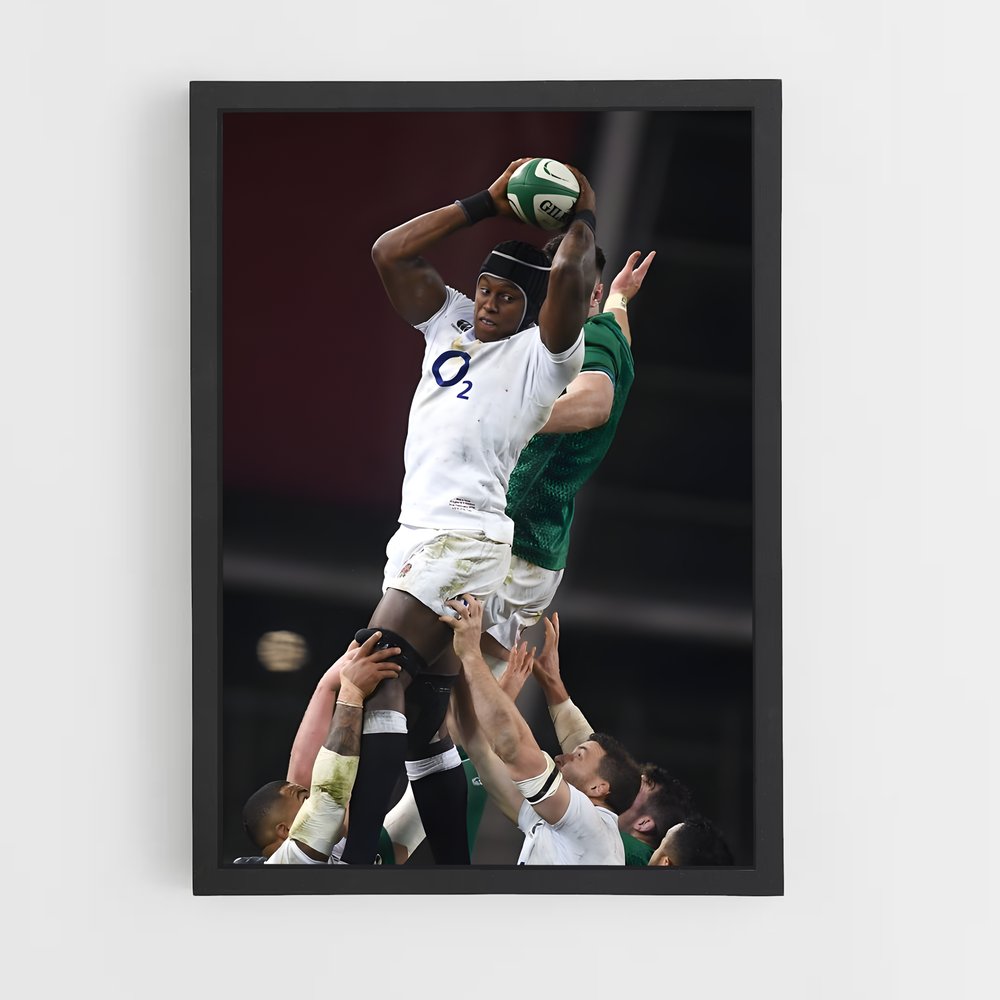 Poster Essor des Lions – affiche Rugby (vue 2)